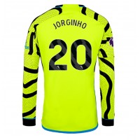 Arsenal Jorginho Frello #20 Vonkajší futbalový dres 2023-24 Dlhy Rukáv